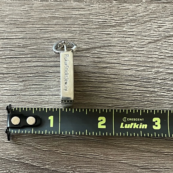 LUCKY GIRL FOR LUCK Pick Up Sticks Charm Pendant Four Leaf Clover Irish - Picture 9 of 11